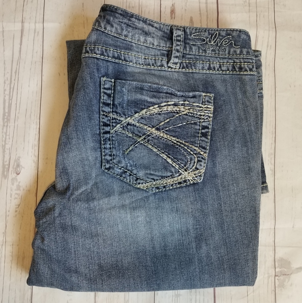 Silver Jeans Twisted Bootcut Jeans